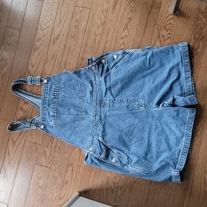 GAP Denim Overall Shorts